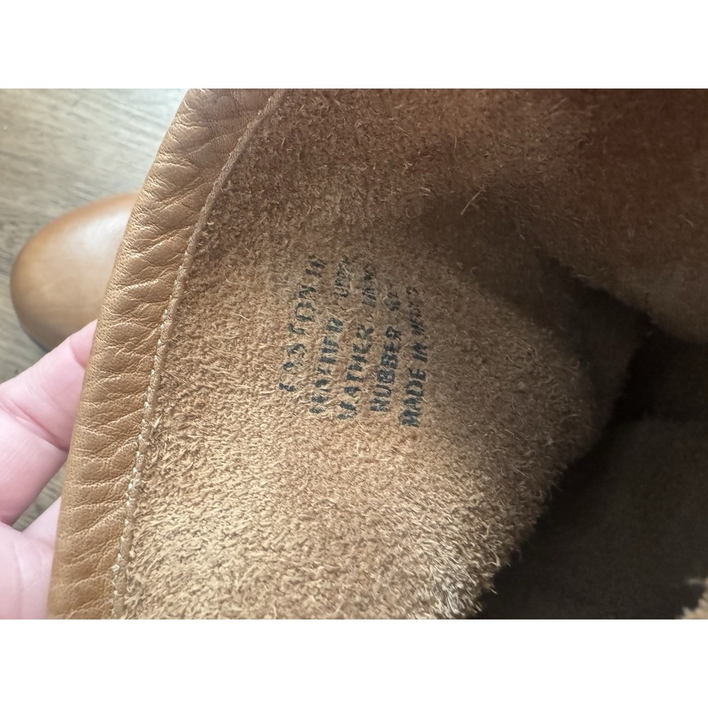 mens freebird boots 10 Easton Brown Leather Western Preppy Skater Luxury Rugged - Picture 8 of 15